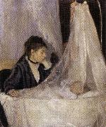 Berthe Morisot The Crib oil on canvas